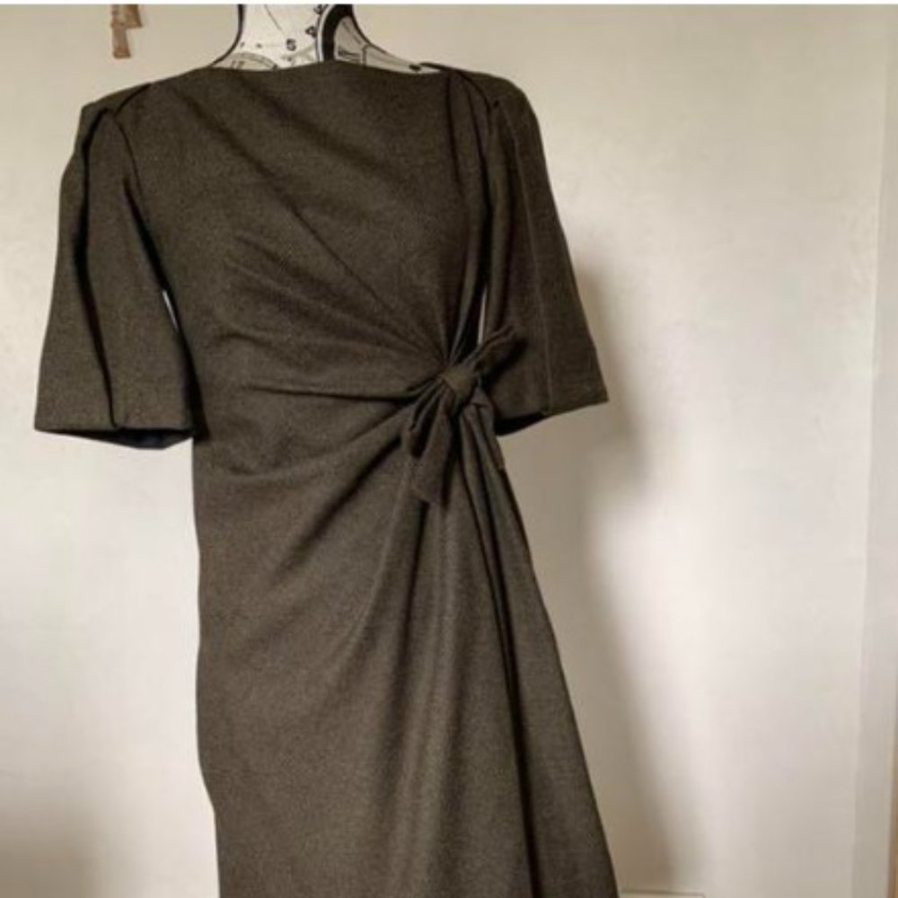 Gucci Wool Short Sleeve Dress